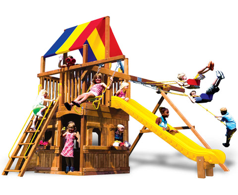 Rainbow Clubhouse Pkg II with Playhouse (37B)