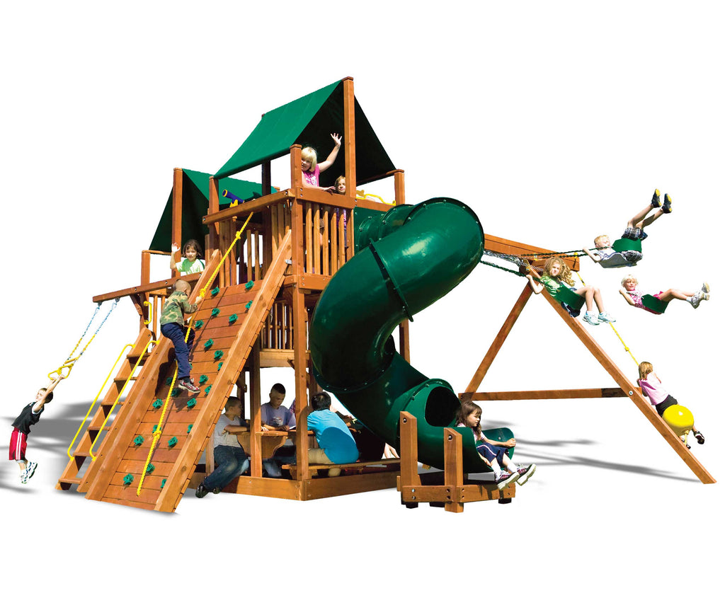 King Kong Clubhouse Pkg II with 360 Spiral Slide (45B )