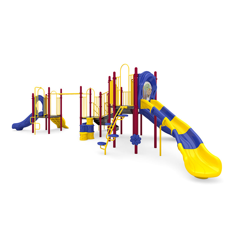 Woodland Hills Commercial Steel Play System (WP)- INSTALLED