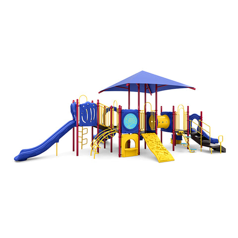 Mount Olympus Commercial Steel Play System (WP) - INSTALLED