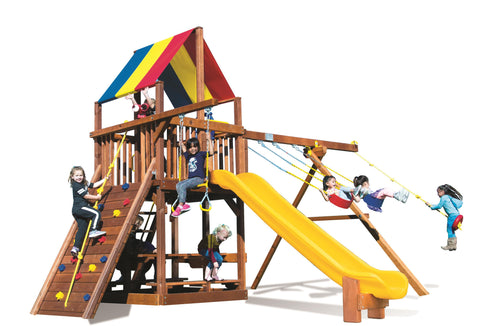Rainbow Clubhouse Scoop Slide