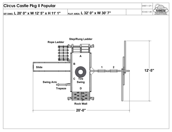 Circus Castle Pkg II Popular (9B)- Reg Sale $3749