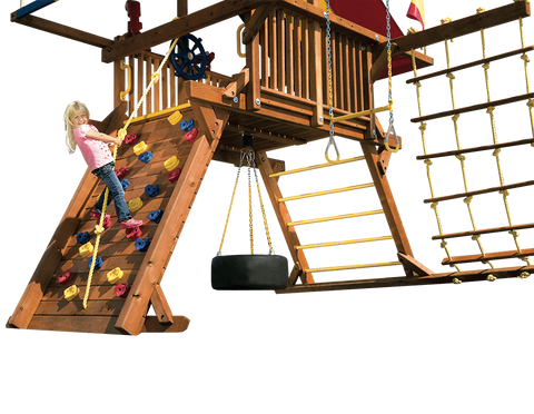 Unlevel Yard Extended Rock Wall (150)