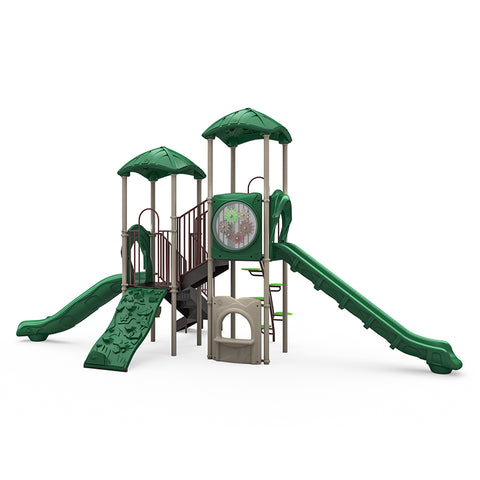 Rain Forest Commercial Steel Play System (WP) - INSTALLED