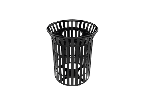 Skyline Trashcan - Installed