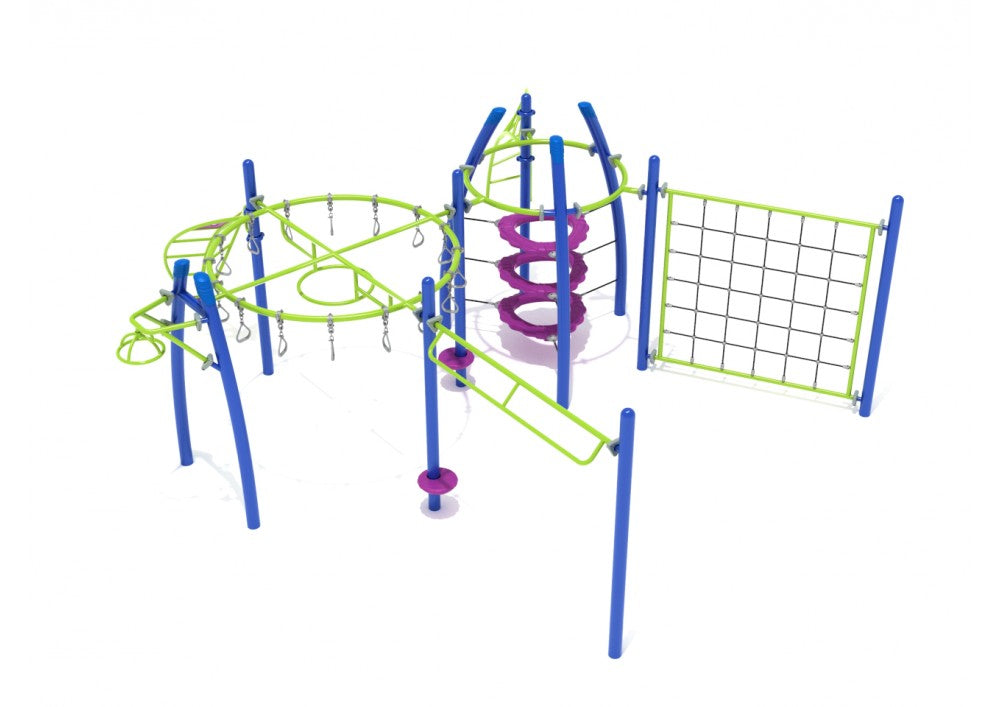 Summerland Commercial Steel Play System - Installed