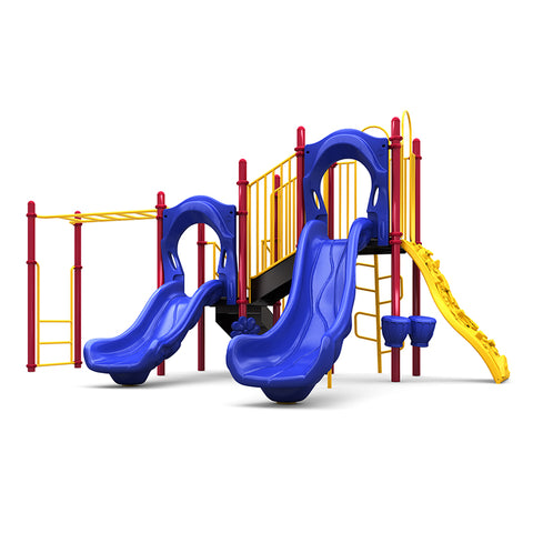 Rowdy Commercial Steel Play System (WP)- INSTALLED