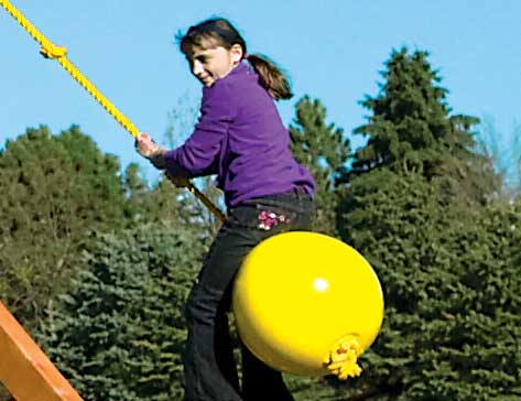 Knotted Rope with Buoy Ball (124)