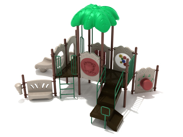 Bear Bungalow Commercial Steel Play System - INSTALLED