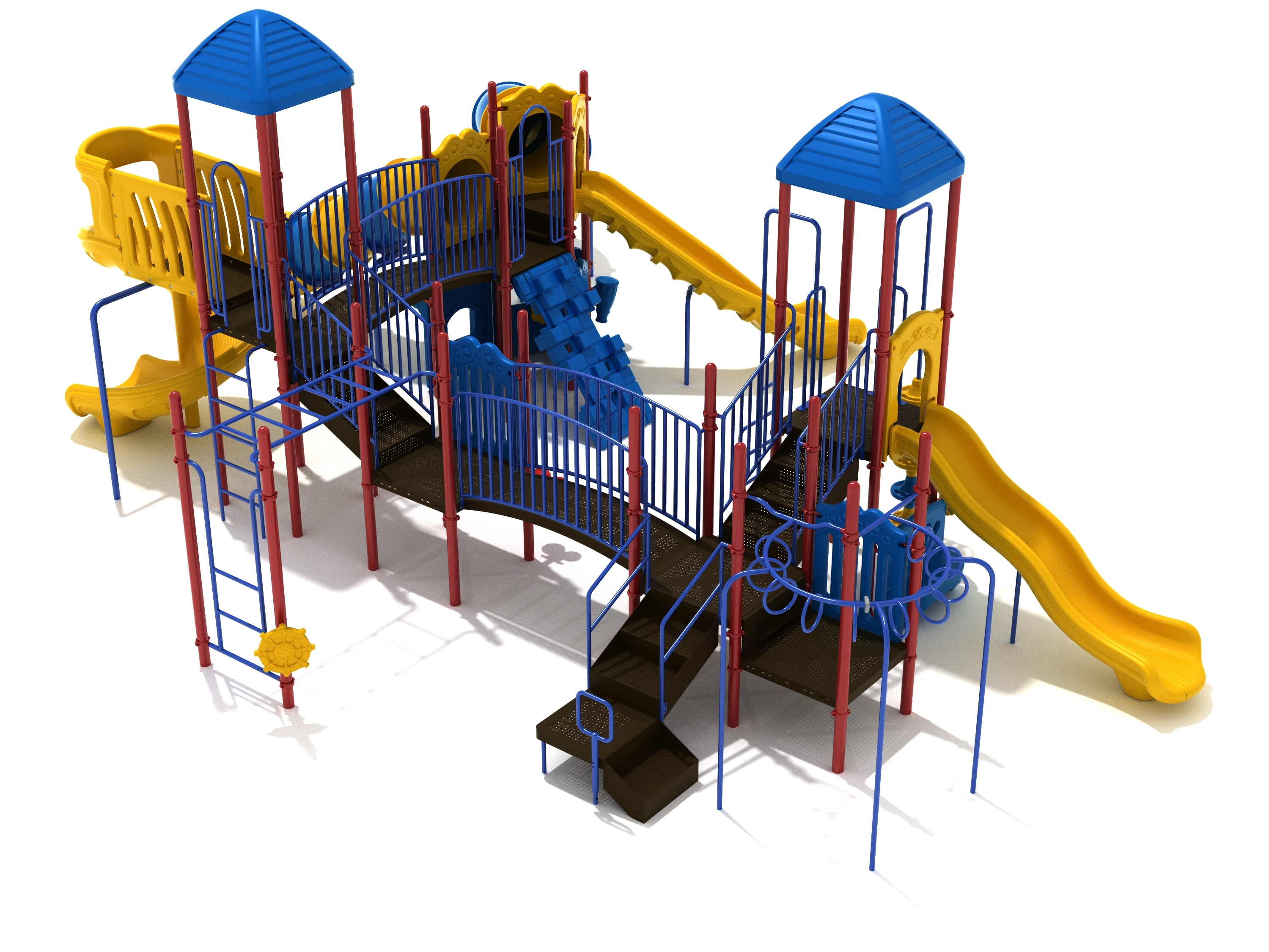 Fish Tales Commercial Steel Play System - INSTALLED