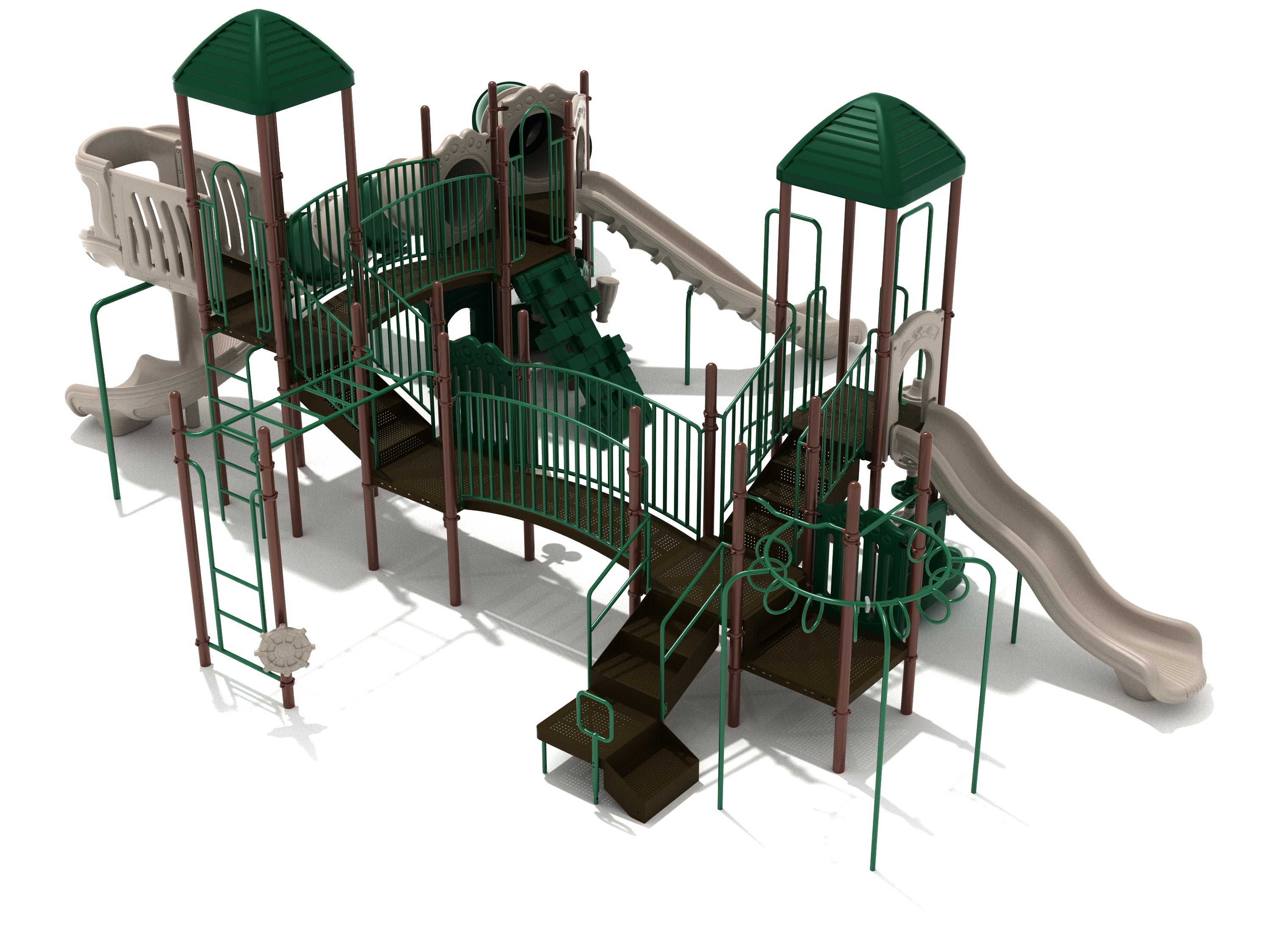 Fish Tales Commercial Steel Play System - INSTALLED