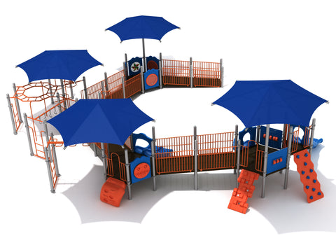 Lagoon FULLY ACCESSIBLE Commercial Steel Play System - INSTALLED