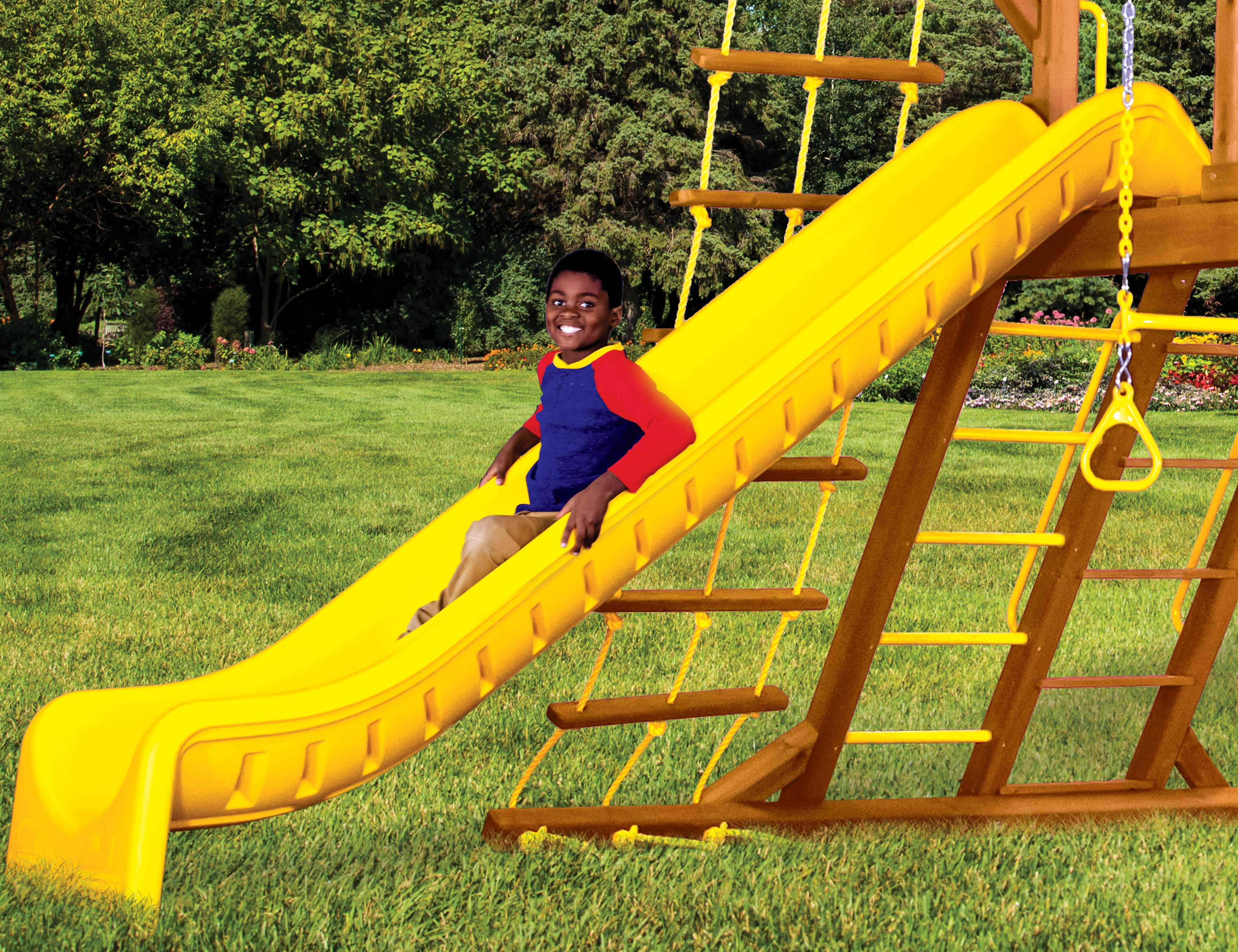10ft Children Outdoor Slide Platports 10ft Kids Slide For Backyard