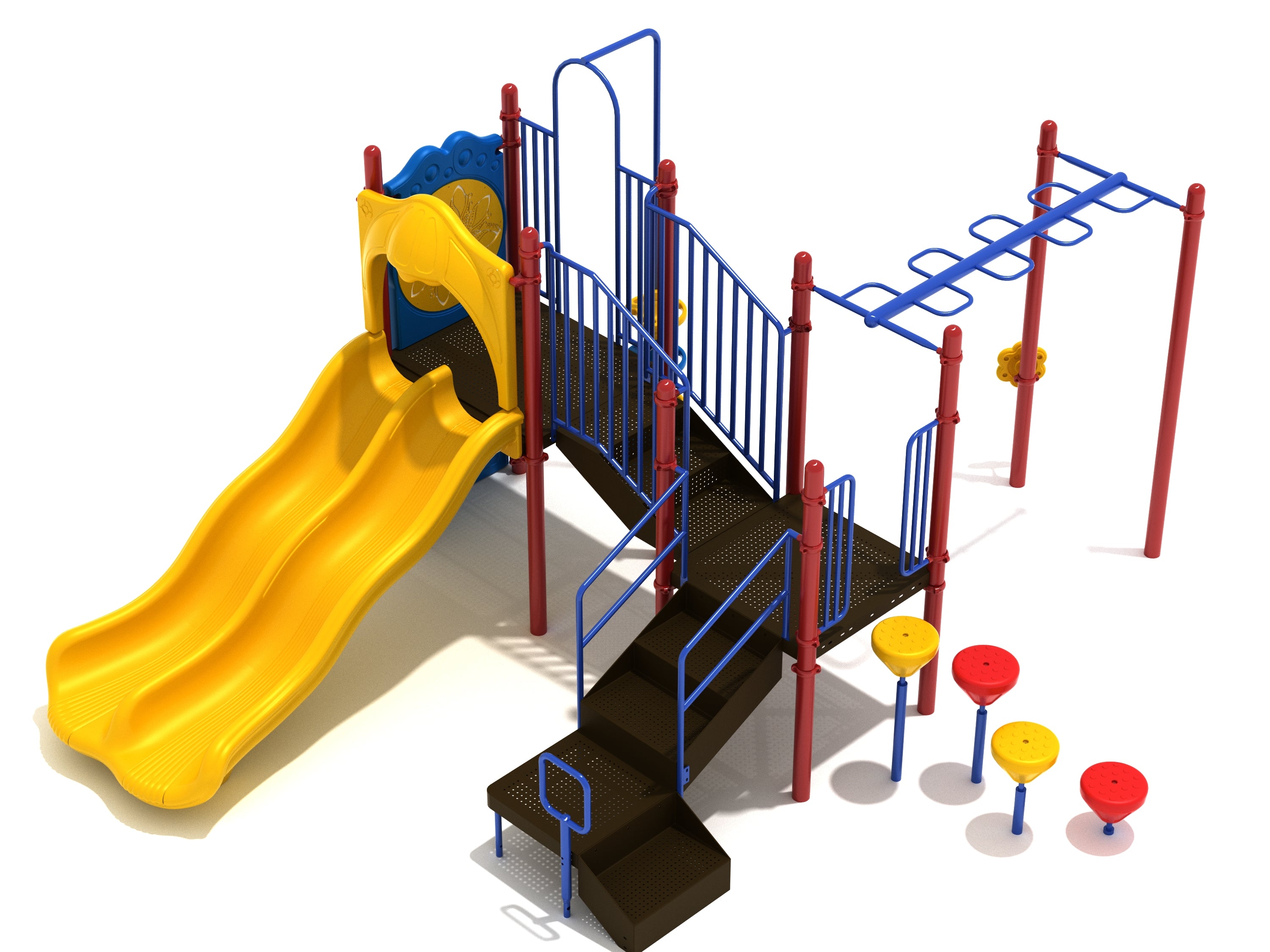 Jackson's Landing Commercial Steel Play System INSTALLED