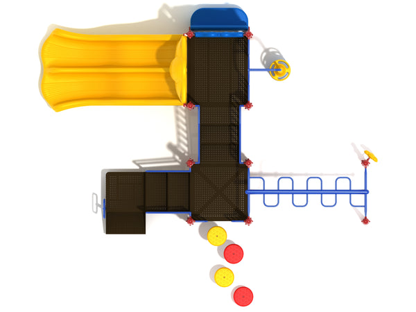Jackson's Landing Commercial Steel Play System INSTALLED