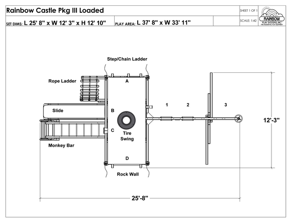 Rainbow Castle Pkg III Loaded (19G)- Reg Sale $6199