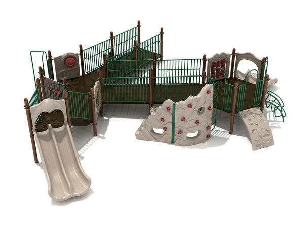 Summit Overlook FULLY ACCESSIBLE Commercial Steel Play System - INSTALLED