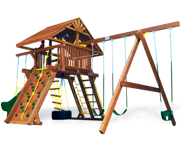 Monster Castle Pkg II Loaded with Wood Roof (21D)