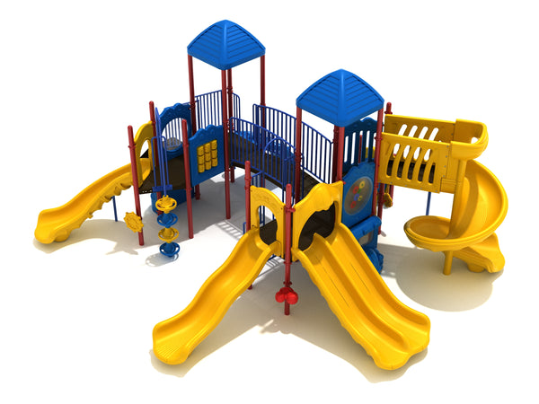 Turtle Canyon Commercial Steel Play System - INSTALLED