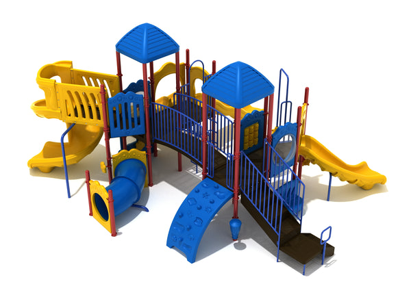 Turtle Canyon Commercial Steel Play System - INSTALLED