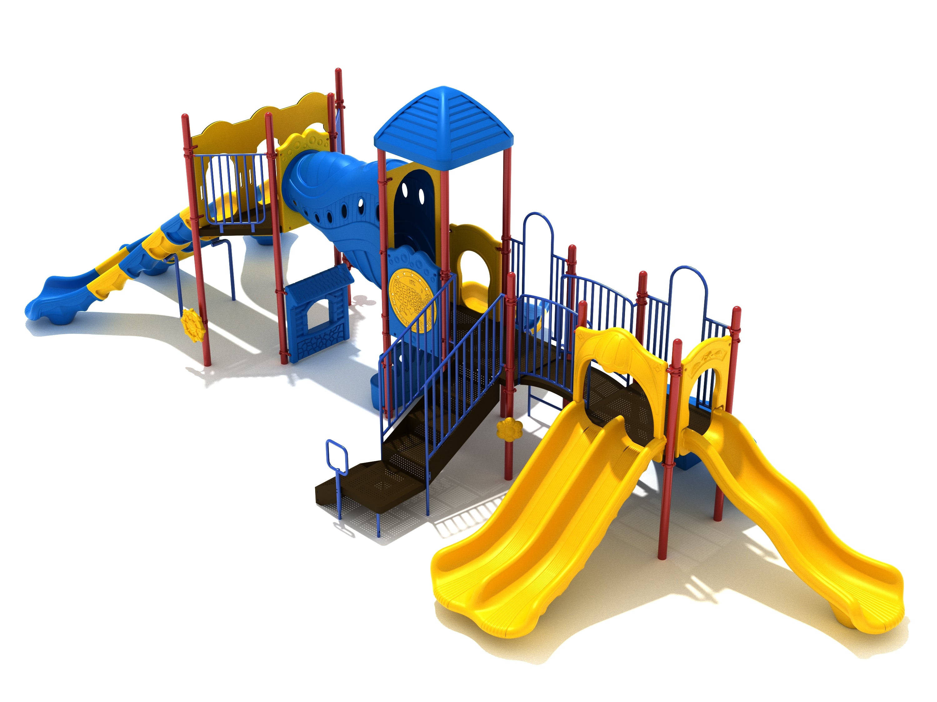 Hyrule Commercial Steel Play System - INSTALLED