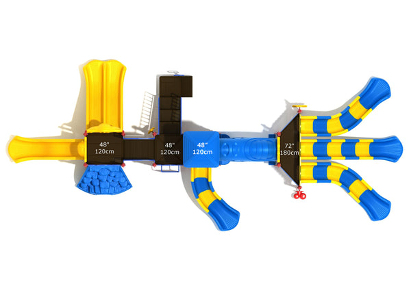 Hyrule Commercial Steel Play System - INSTALLED