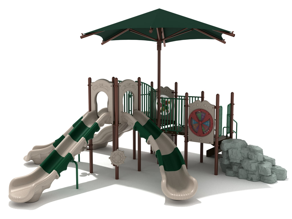 Poplar Bluff Commercial Steel Play System - INSTALLED