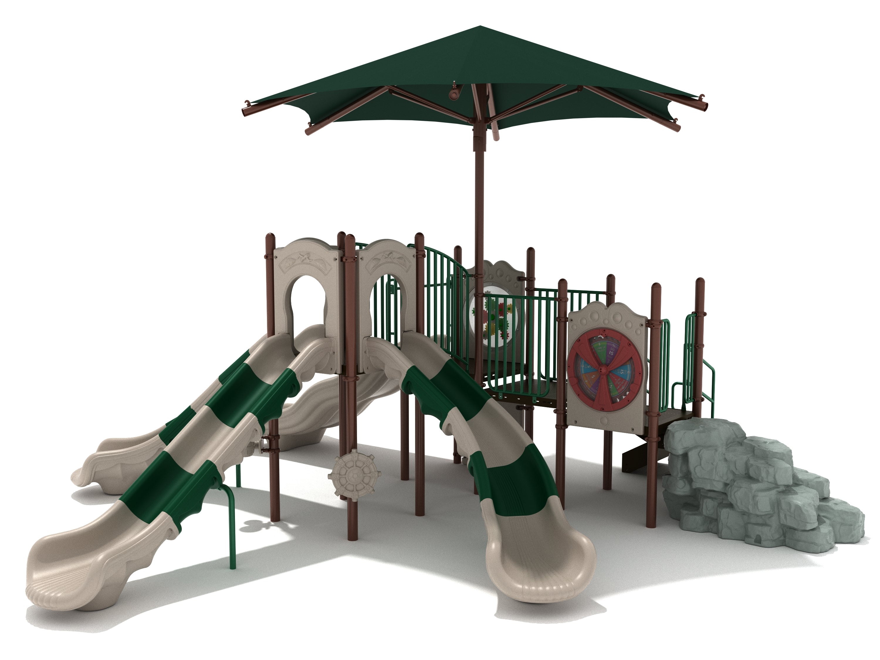 Poplar Bluff Commercial Steel Play System - INSTALLED