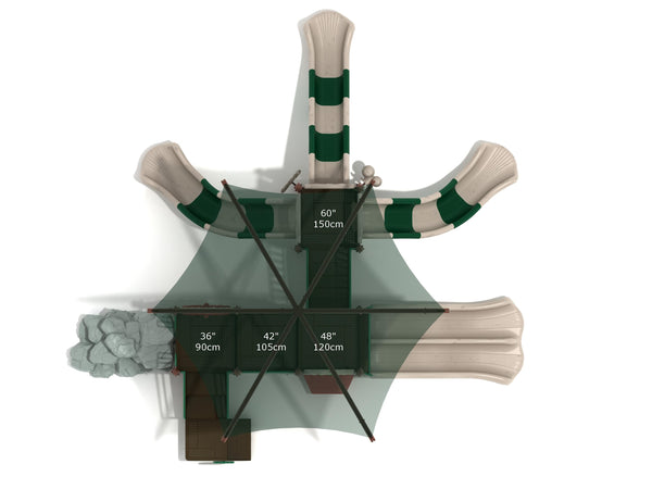 Poplar Bluff Commercial Steel Play System - INSTALLED