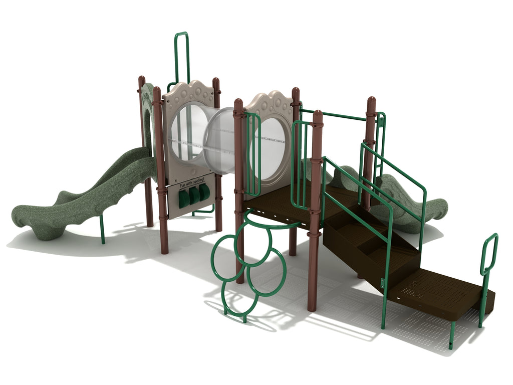 Bubbles Commercial Steel Play System - INSTALLED