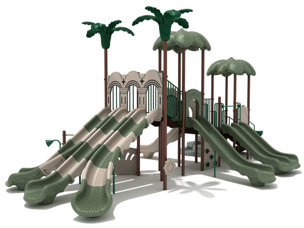 Coral Beach Commercial Steel Play System - INSTALLED