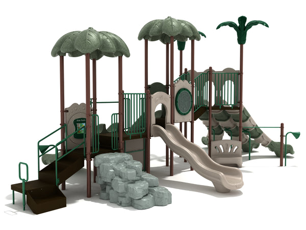 Coral Beach Commercial Steel Play System - INSTALLED