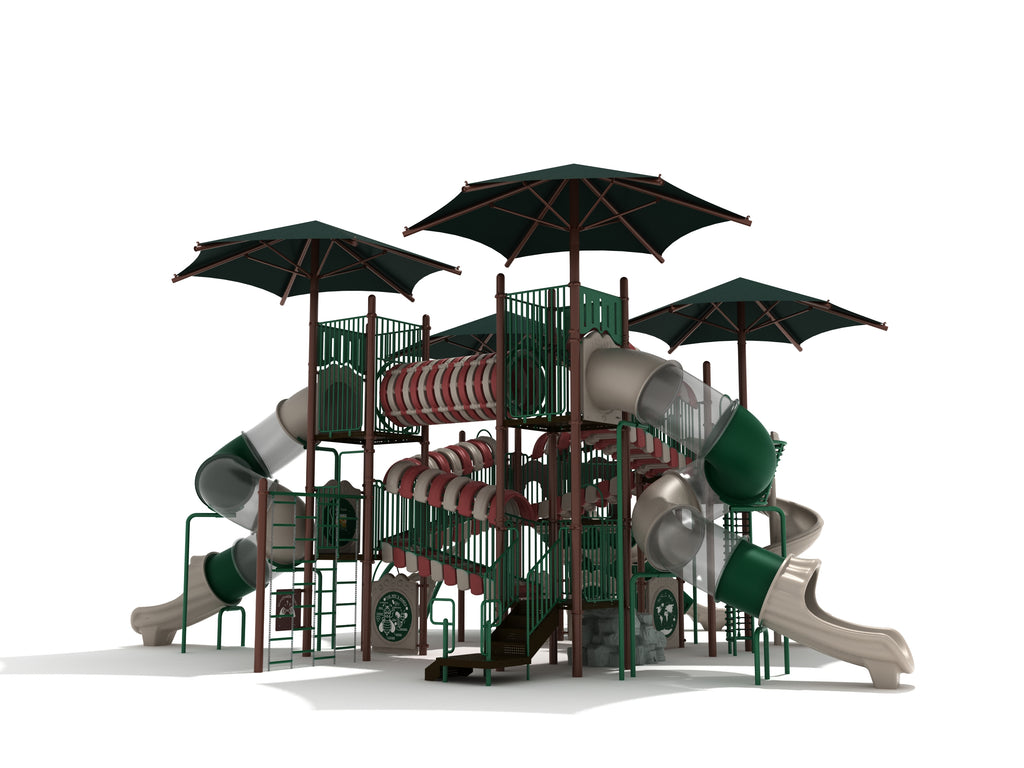 Cosmic Commercial Steel Play System - INSTALLED