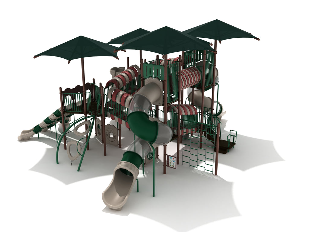 Cosmic Commercial Steel Play System - INSTALLED