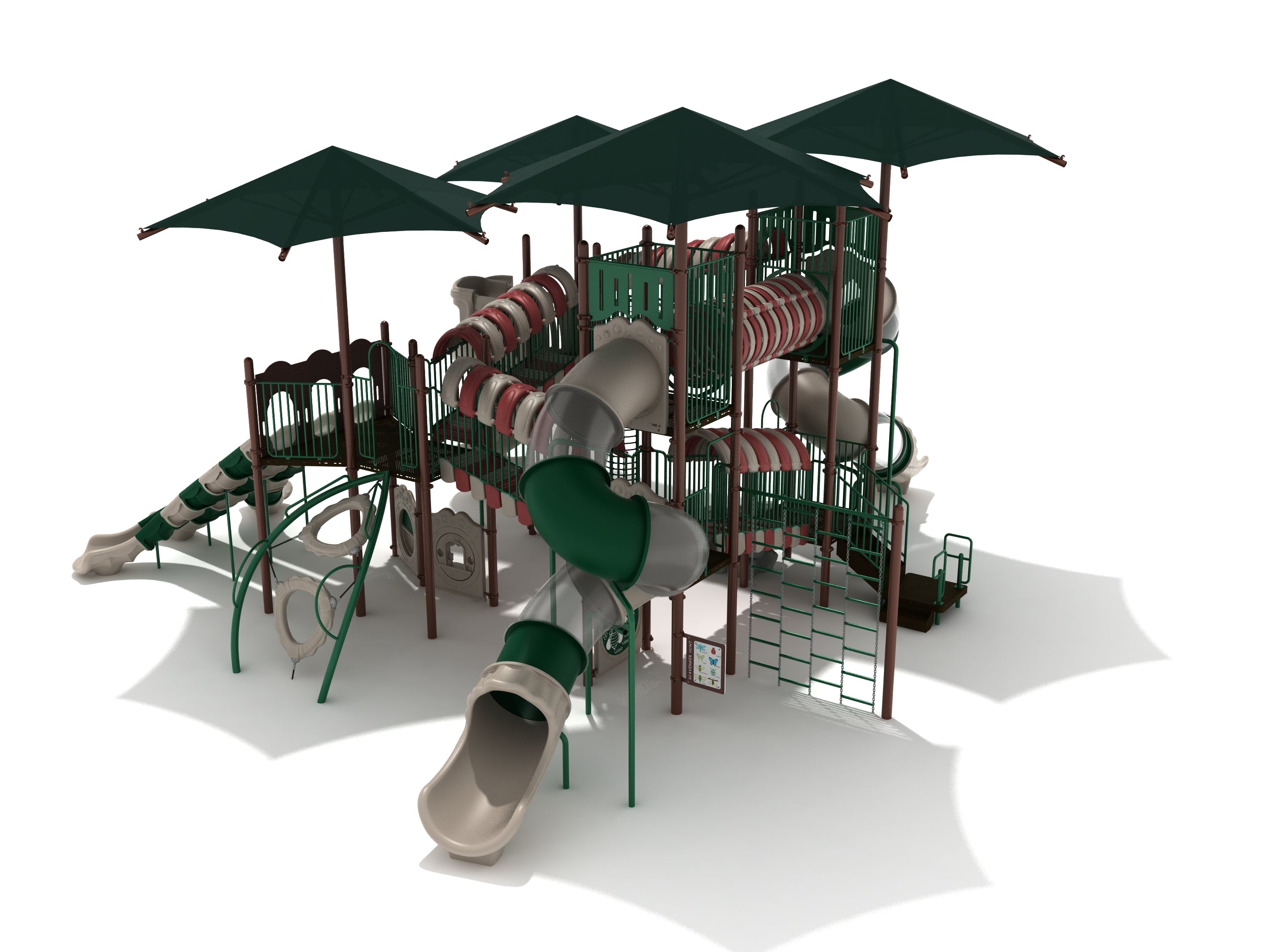 Cosmic Commercial Steel Play System - INSTALLED