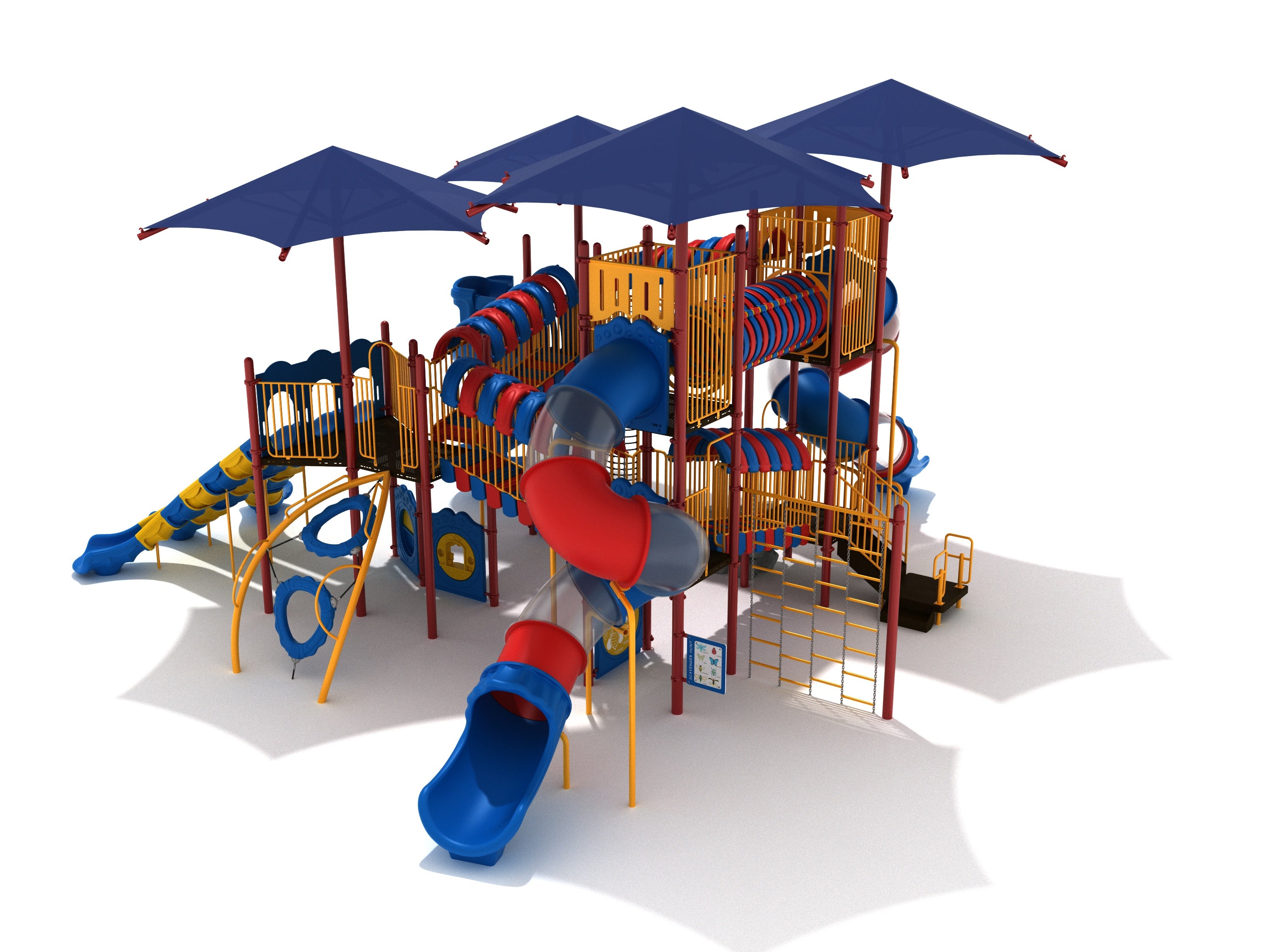 Cosmic Commercial Steel Play System - INSTALLED