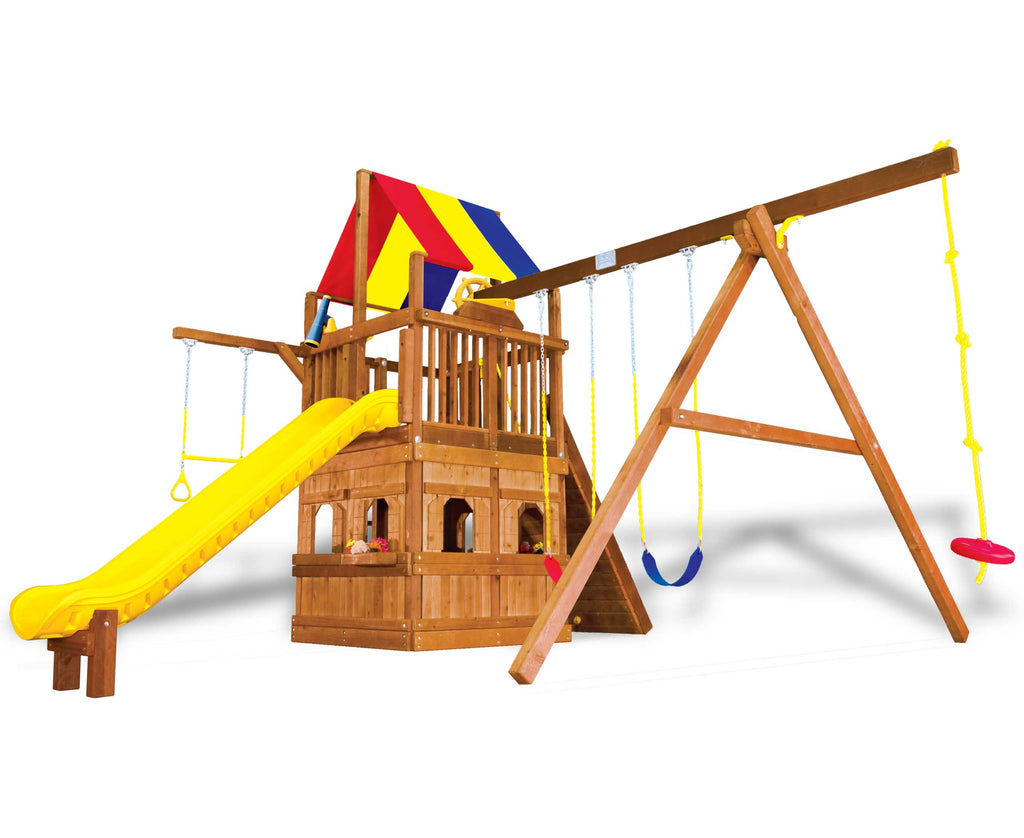 Rainbow Clubhouse Pkg II with Playhouse (37B)