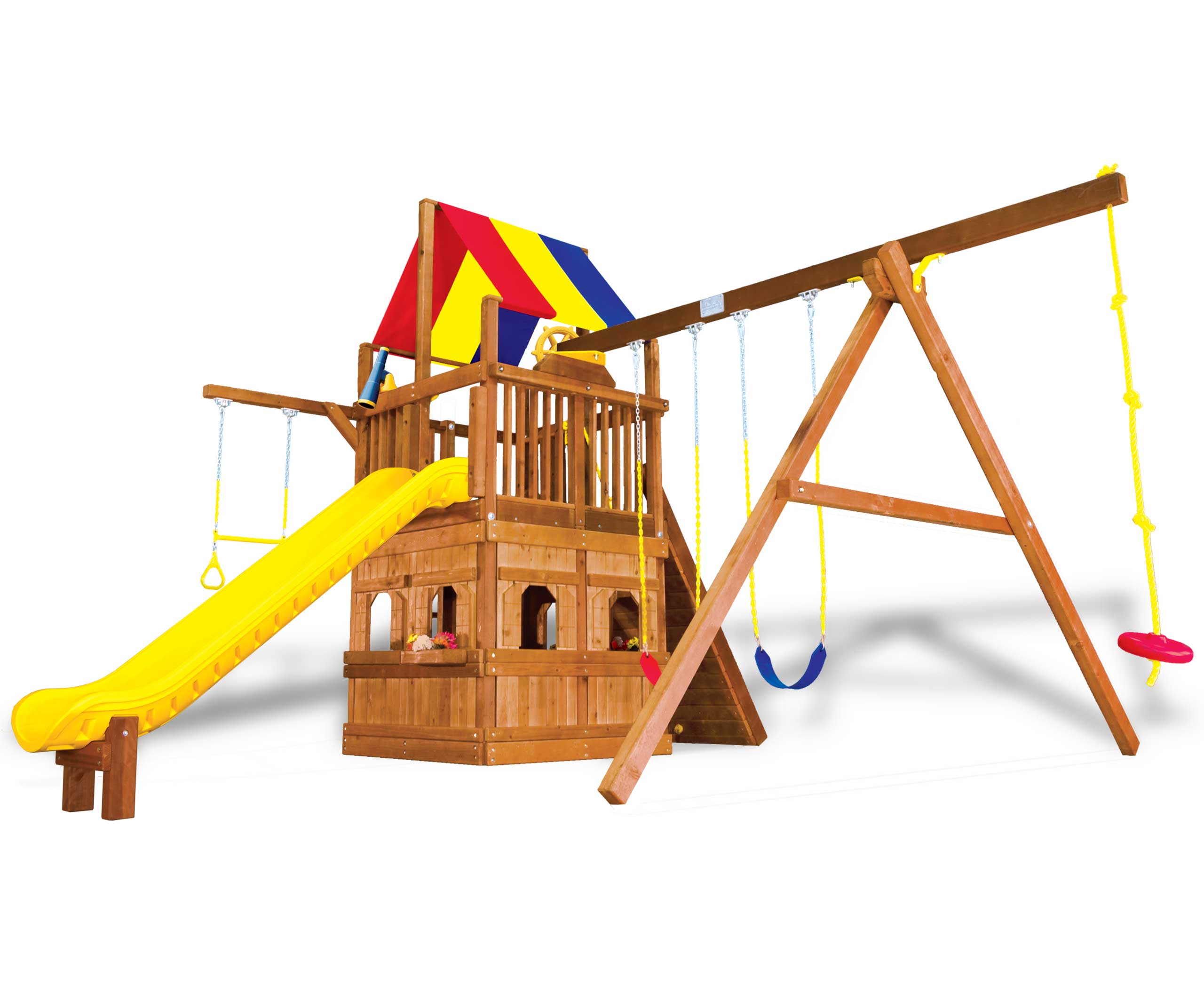 Rainbow Clubhouse Pkg II with Playhouse (37B)