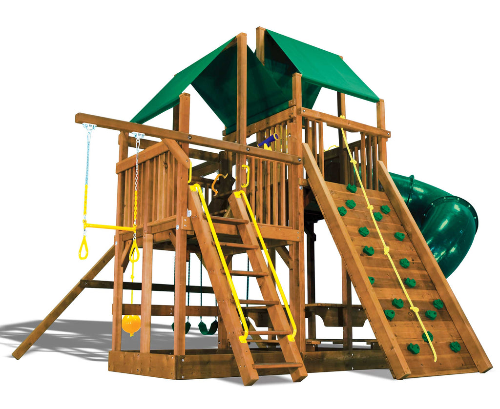 King Kong Clubhouse Pkg II with 360 Spiral Slide (45B )