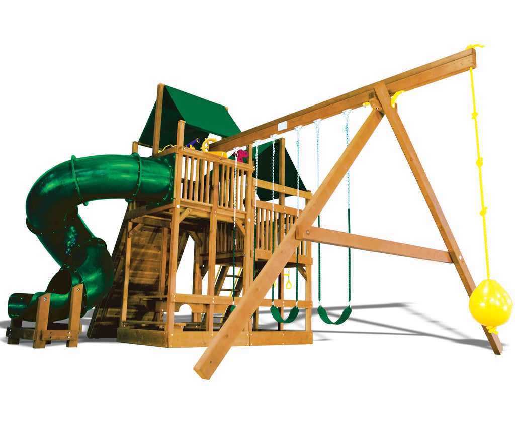 King Kong Clubhouse Pkg II with 360 Spiral Slide (45B )