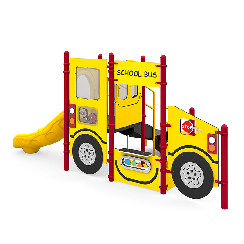 Cheese Wagon Commercial Steel Play System (WP)- INSTALLED