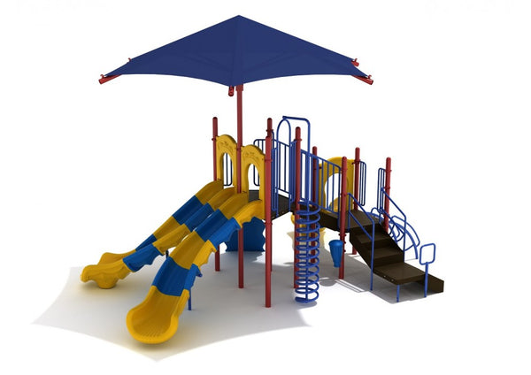 Independence Commercial Steel Play System - INSTALLED