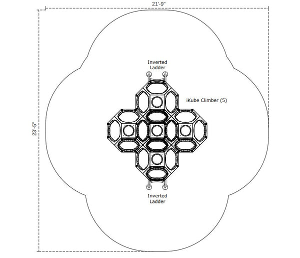 Granville Garden Cube Structure - INSTALLED