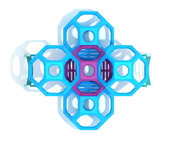 Granville Garden Cube Structure - INSTALLED