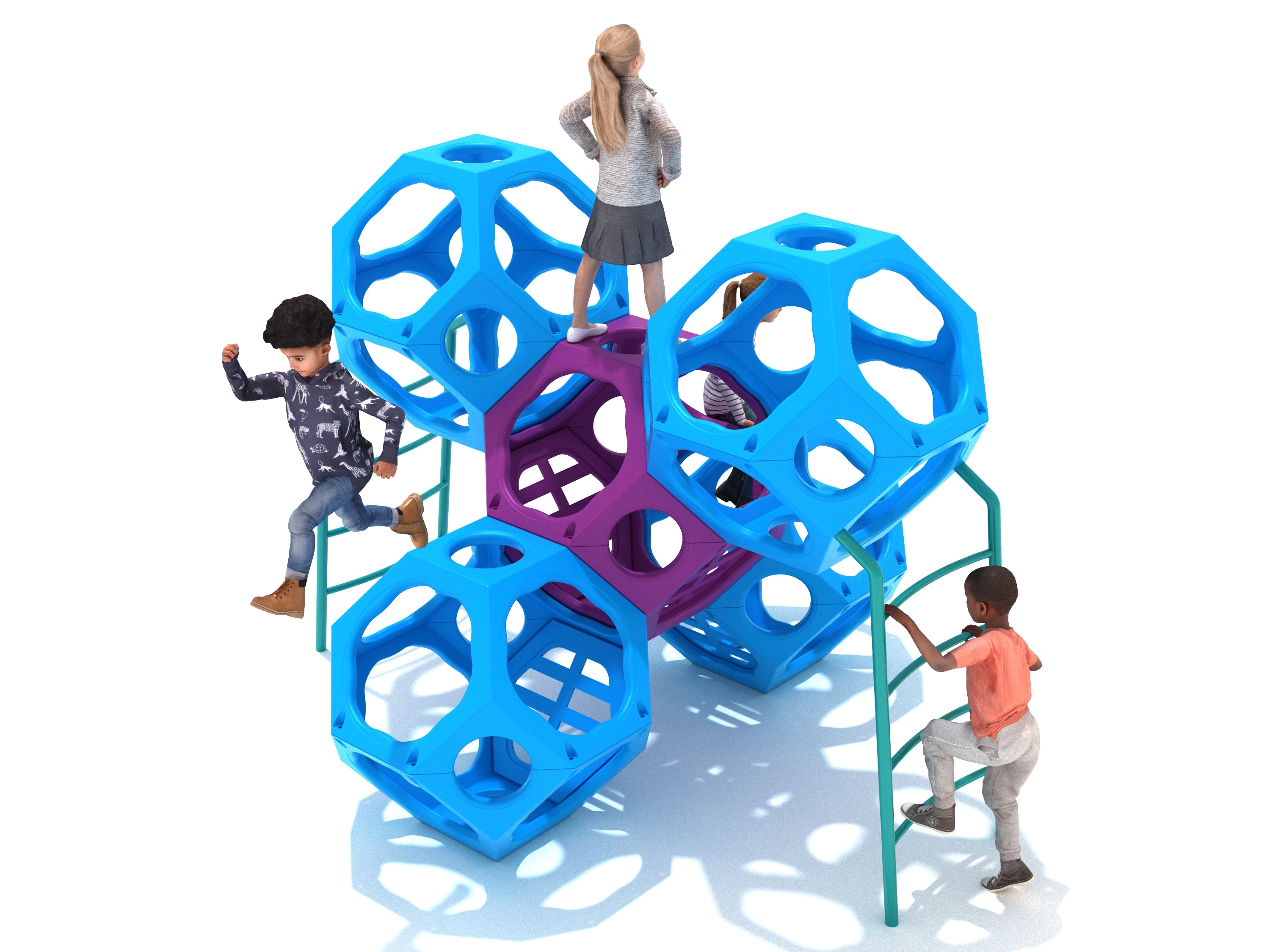 Granville Garden Cube structure - INSTALLED
