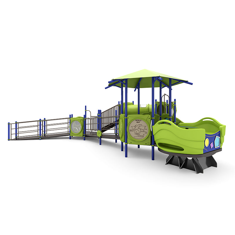 Time Traveler Commercial Steel Play System (WP) - INSTALLED