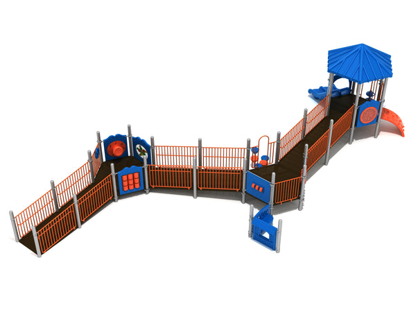 Cabana Cove FULLY ACCESSIBLE Commercial Steel Play System - INSTALLED