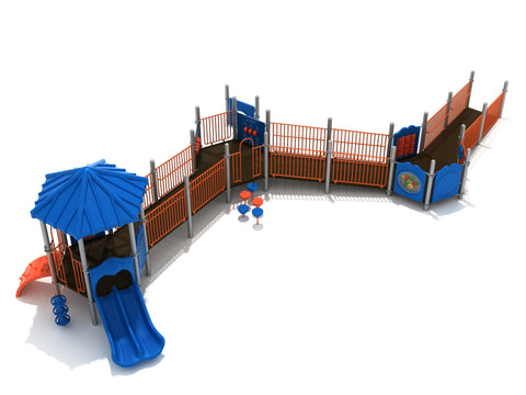 Cabana Cove FULLY ACCESSIBLE Commercial Steel Play System - INSTALLED