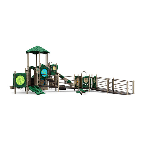 Cascades Commercial Steel Play System (WP) - INSTALLED- QUICK SHIP