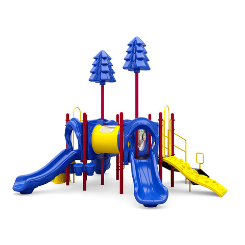 Treasure Island Commercial Steel Play System (WP)- INSTALLED